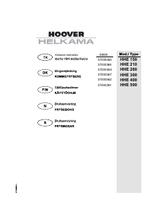 Kullanım kılavuzu Hoover HHE 500 Dondurucu