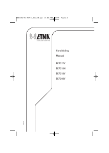 Manual ETNA EKP217 Hob