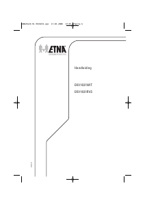 Handleiding ETNA EKV1831 Koel-vries combinatie