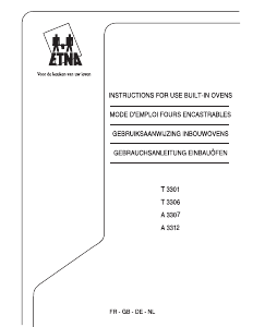 Mode d’emploi ETNA A3312 Four