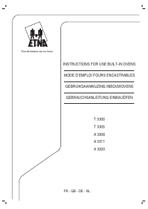 Mode d’emploi ETNA A3320FT Four