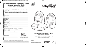 Handleiding Babymoov A014009 High Care Babyfoon