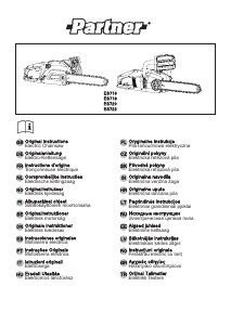 Instrukcja Partner ES718 Piła łańcuchowa