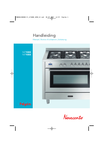Mode d’emploi Pelgrim NF1050 Cuisinière