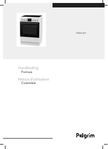 Mode d’emploi Pelgrim PF8231WIT Cuisinière