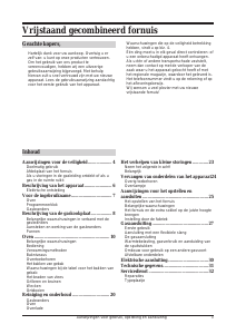 Handleiding Pelgrim PF736 Fornuis