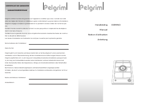 Manual Pelgrim DOWK30 Hob