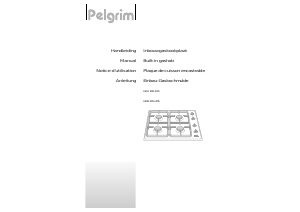 Mode d’emploi Pelgrim GKV100 Table de cuisson