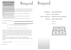Manual Pelgrim GKB235 Hob