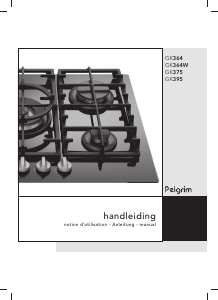 Manual Pelgrim GK364W Hob