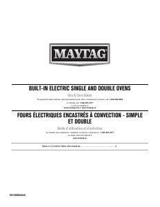 Manual Maytag MEW7527DE Oven