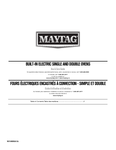 Mode d’emploi Maytag MEW9527DS Four
