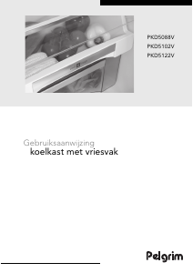 Handleiding Pelgrim PKD5088V Koelkast