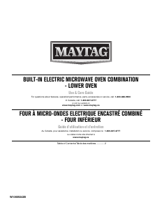 Bruksanvisning Maytag MMW7730DS Ugn