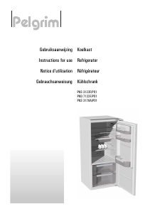 Manual Pelgrim PKS3178 Refrigerator