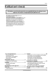 Handleiding Pelgrim KK1174A Koelkast