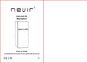 Manual de uso Nevir NVR-4152 DD Frigorífico combinado