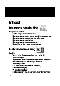 Handleiding Bauknecht TRKD 6620 Wasdroger