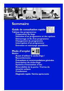 Mode d’emploi Bauknecht TRKP 6960 Sèche-linge