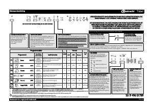 Handleiding Bauknecht GSIP 61302 GT A+ PT Vaatwasser