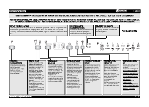 Handleiding Bauknecht GSF Eco PCR A++ Vaatwasser