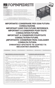 Manual Foppapedretti Raffi Cot