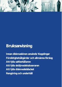 Bruksanvisning Bauknecht GSF 7597 TW-WS Diskmaskin