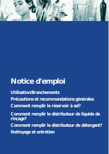 Mode d’emploi Bauknecht GSI 4855 CTW-WS Lave-vaisselle