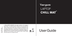 Manual Targus PA248U5 Laptop Cooling Stand