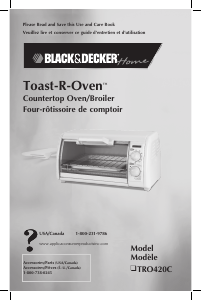 Handleiding Black and Decker TRO420C Oven