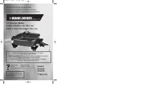 Bruksanvisning Black and Decker SKG110 Gryta