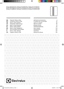 Handleiding Electrolux EAL6141WOX Koel-vries combinatie