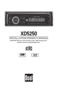 Bruksanvisning Dual XD5250 Bilradio