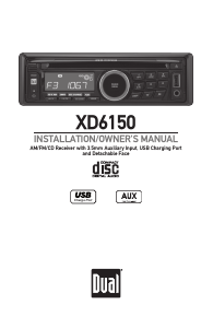 Handleiding Dual XD6150 Autoradio