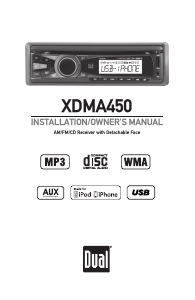 Handleiding Dual XDMA450 Autoradio