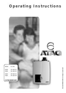 Handleiding ATAG E32S Boiler