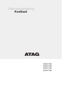 Handleiding ATAG KS24178A Koelkast