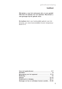 Handleiding ATAG KD5088A Koelkast