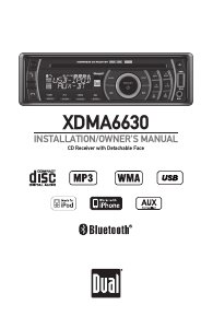 Bruksanvisning Dual XDMA6630 Bilradio