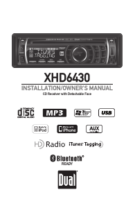 Bruksanvisning Dual XHD6430 Bilradio