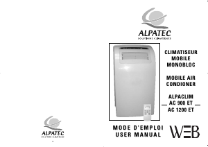 Manual Alpatec AC 900 ET Air Conditioner