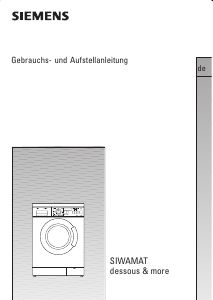 Bedienungsanleitung Siemens WXLS1440 Waschmaschine