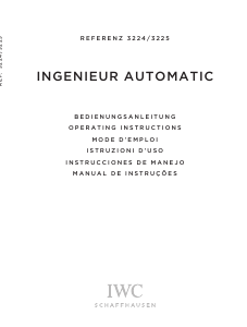 Manual IWC 3224 Ingenieur Automatic Watch