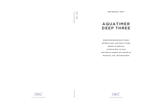 Manual IWC 3557 Aquatimer Deep Three Watch