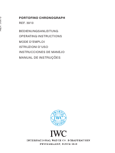 Manual IWC 3910 Portofino Chronograph Watch