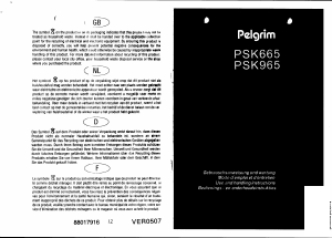 Bruksanvisning Pelgrim PSK965 Köksfläkt