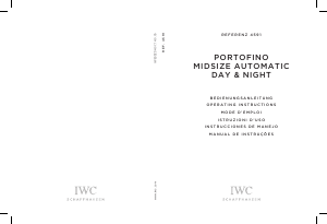 Mode d’emploi IWC 4591 Portofino Midsize Automatic Day and Night Montre