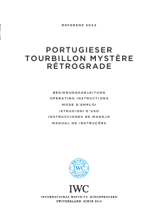 Manual IWC 5044 Portuguese Tourbillon Watch