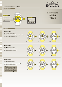Handleiding Invicta Specialty 30701 Horloge