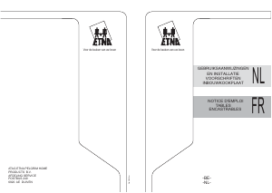Handleiding ETNA A008VRC Kookplaat